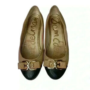 Sam Edelman Ballet Flat Tan Leather